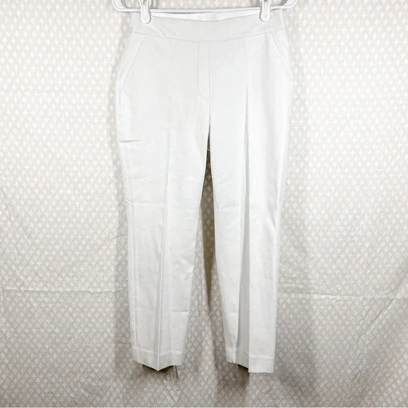 Spanx White Pull On Skinny Ponte Pants - Picture 1 of 6